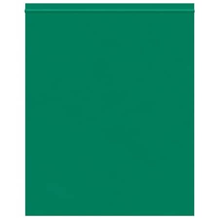 Bsc Preferred 10 x 12'' - 2 Mil Green Reclosable Poly Bags, 1000PK BUY03998004